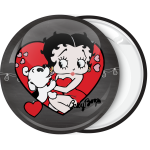 Κονκάρδα Vintage Betty Boop heart with dog