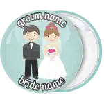 &Kappa;&omicron;&nu;&kappa;ά&rho;&delta;&alpha; &gamma;ά&mu;&omicron;&upsilon; happy couple