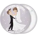 &Kappa;&omicron;&nu;&kappa;ά&rho;&delta;&alpha; &gamma;ά&mu;&omicron;&upsilon; Romantic couple purple