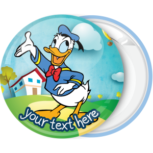 Κονκάρδα βάπτισης Happy Donald Duck 