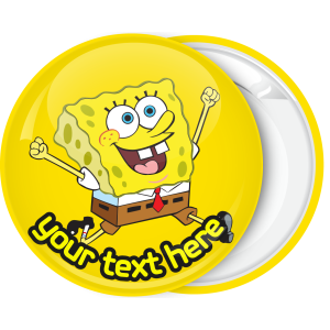 Κονκάρδα βάπτισης Sponge Bob dancing κίτρινη