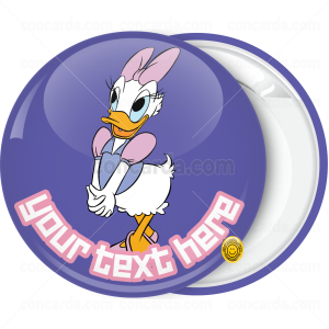 Κονκάρδα βάπτισης κορίτσι Happy Daisy μωβ
