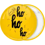 Xmas badge button ho ho ho