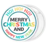 Κονκάρδα Χριστουγέννων Ho ho ho Merry Chistmas