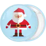 Santa Claus element badge button