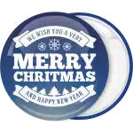 A very Merry Christmas badge button