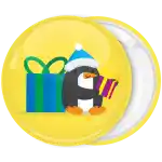 &Chi;&rho;&iota;&sigma;&tau;&omicron;&upsilon;&gamma;&epsilon;&nu;&nu;&iota;ά&tau;&iota;&kappa;&eta; &kappa;&omicron;&nu;&kappa;ά&rho;&delta;&alpha; penguin with present