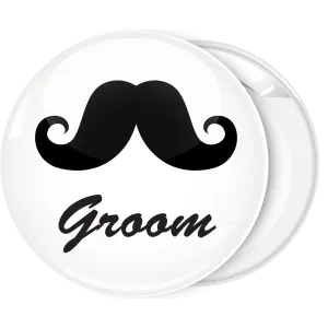 &Kappa;&omicron;&nu;&kappa;ά&rho;&delta;&alpha; &gamma;ά&mu;&omicron;&upsilon; Groom Mustache &lambda;&epsilon;&upsilon;&kappa;ή
