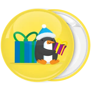 &Chi;&rho;&iota;&sigma;&tau;&omicron;&upsilon;&gamma;&epsilon;&nu;&nu;&iota;ά&tau;&iota;&kappa;&eta; &kappa;&omicron;&nu;&kappa;ά&rho;&delta;&alpha; penguin with present