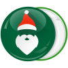 Πράσινη Κονκάρδα Χριστουγέννων Santa hat up