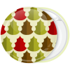 Κονκάρδα Χριστουγέννων Patterns Xmas leaves