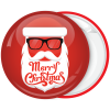 Κονκάρδα Χριστουγέννων Santa with glass