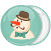 Χριστουγεννιάτικη κονκάρδα gentleman snowman