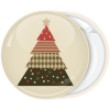 Κονκάρδα Χριστουγέννων Christmas Tree beige star