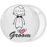 &Kappa;&omicron;&nu;&kappa;ά&rho;&delta;&alpha; &gamma;ά&mu;&omicron;&upsilon; Groom Cartoon