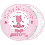 Κονκάρδα baby shower It is a girl ροζ
