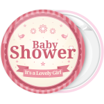 Vintage Κονκάρδα baby shower Lovely girl