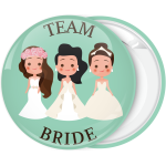 Κονκάρδα γάμου Team Bride the friends