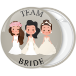 Κονκάρδα γάμου Team Bride the friends γκρι