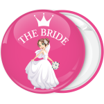 Ροζ κονκάρδα γάμου The Bride crown 