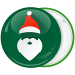 Πράσινη Κονκάρδα Χριστουγέννων Santa hat up