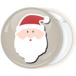 Κονκάρδα Χριστουγέννων Santa Head