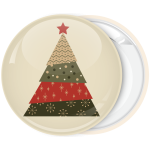 Κονκάρδα Χριστουγέννων Christmas Tree red star