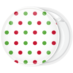 Κονκάρδα Χριστουγεννιάτικη μπάλα Polka Dots