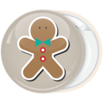 Κόκκινη Κονκάρδα Χριστουγέννων Gingerbread