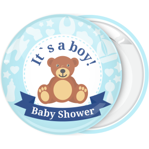 Κονκάρδα baby shower αρκουδάκι It is a boy