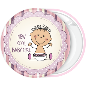 Κονκάρδα για γέννηση New cool baby girl 