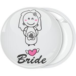 Κονκάρδα γάμου Bride Cartoon