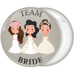 Κονκάρδα γάμου Team Bride the friends γκρι