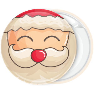 Κόκκινη Κονκάρδα Χριστουγέννων Santa face