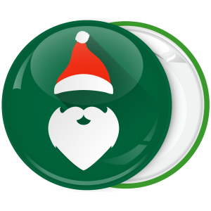 Πράσινη Κονκάρδα Χριστουγέννων Santa hat up