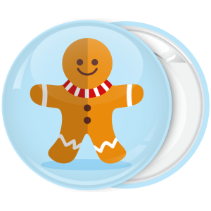 Κονκάρδα Χριστουγεννιάτικα στοιχεία Gingerbread