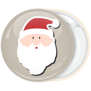 Κονκάρδα Χριστουγέννων Santa Head