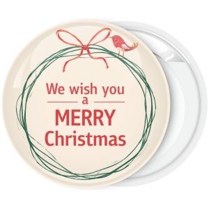 Κονκάρδα Χριστουγέννων Merry Christmas little bird