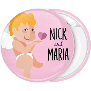 &Kappa;&omicron;&nu;&kappa;ά&rho;&delta;&alpha; Valentines cupid heart