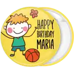 &Pi;&alpha;&iota;&delta;&iota;&kappa;ή &kappa;&omicron;&nu;&kappa;ά&rho;&delta;&alpha; &gamma;&epsilon;&nu;&epsilon;&theta;&lambda;ί&omega;&nu; Happy boy ball