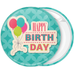 Κονκάρδα γενεθλίων Happy birthday balloons