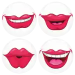 &Kappa;&omicron;&nu;&kappa;ά&rho;&delta;&alpha; bachelor Lips &sigma;&epsilon;&tau; 4 &tau;&epsilon;&mu;ά&chi;&iota;&alpha;