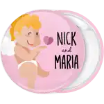 &Kappa;&omicron;&nu;&kappa;ά&rho;&delta;&alpha; Valentines cupid heart