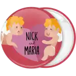 &Kappa;&omicron;&nu;&kappa;ά&rho;&delta;&alpha; Valentines two cupids