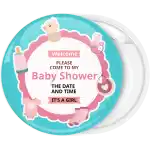 &Kappa;&omicron;&nu;&kappa;ά&rho;&delta;&alpha; &pi;&rho;ό&sigma;&kappa;&lambda;&eta;&sigma;&eta; &sigma;&epsilon; baby shower it is a girl