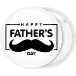 &Kappa;&omicron;&nu;&kappa;ά&rho;&delta;&alpha; Happy Fathers Day moustache