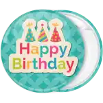 &Kappa;&omicron;&nu;&kappa;ά&rho;&delta;&alpha; &gamma;&epsilon;&nu;&epsilon;&theta;&lambda;ί&omega;&nu; Happy birthday colourful hats