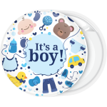 Κονκάρδα γέννησης it is a boy baby toys 