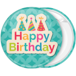 Κονκάρδα γενεθλίων Happy birthday colourful hats