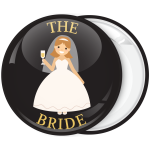 Kονκάρδα νύφης The Bride Milly μαύρη